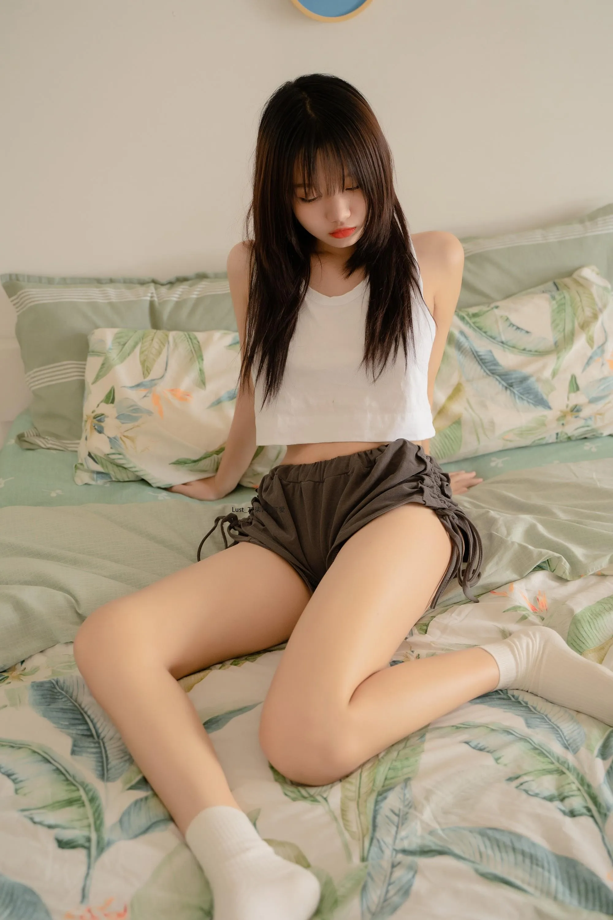 柒柒要乖哦 – NO.036 初恋背心 [111P]插图5
